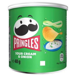 Patatas pringles sour cream & onion 40 grs.